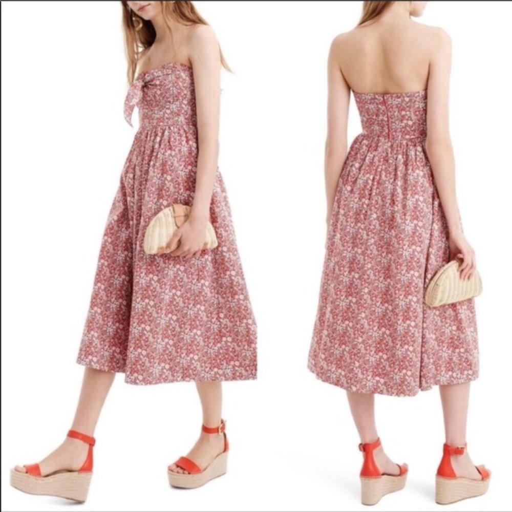 J. Crew  Floral Dress